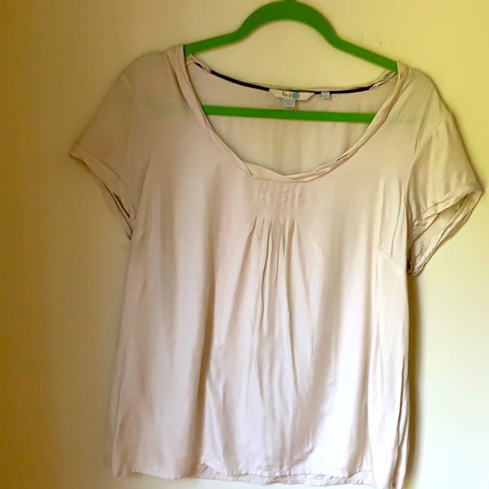 Boden silk/viscose top size 12